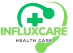 Logo d'Influxcare, laboratoire qui a développé Influxelia.